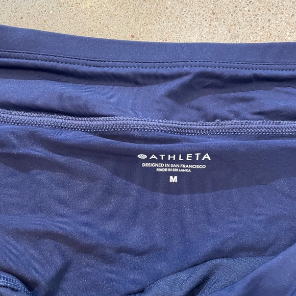 EUC Athleta Tidal Swim Skirt in Navy - Picture 9 of 9
